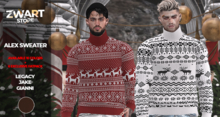 Zwart - Alex Sweater - Brown