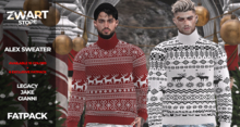 Zwart - Alex Sweater - Fatpack