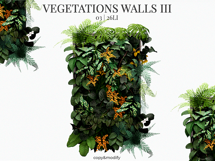 MINIMAL - Vegetation Walls III 3