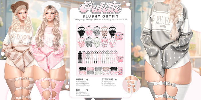 Palette - Blushy Stockings [Fatpack]