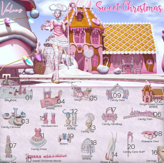 04 - Candy Fireplace & Armchair RARE