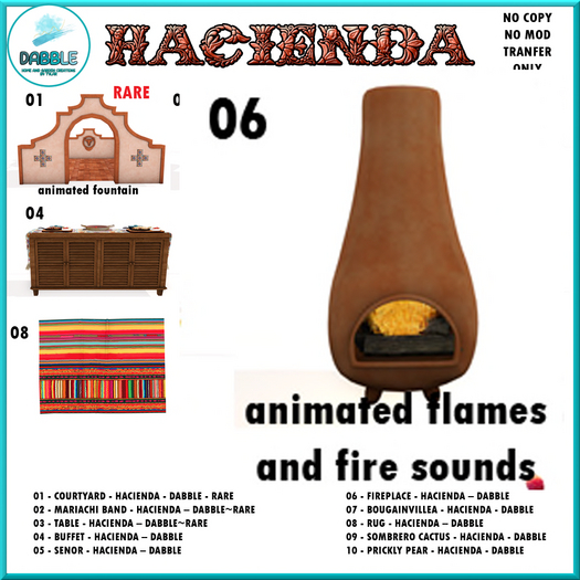 06 - FIREPLACE - HACIENDA - DABBLE