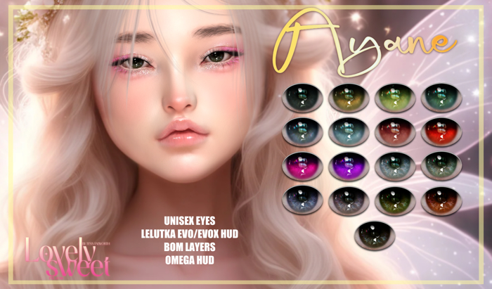 .lovelysweet. Ayane Eyes Set- BOX