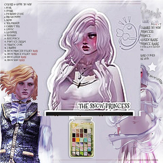 .Olive. the Snow Princess Hair - Morning Coffee