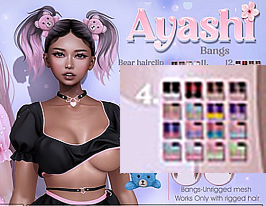 4. Ayashi Rikka hair-Ombre