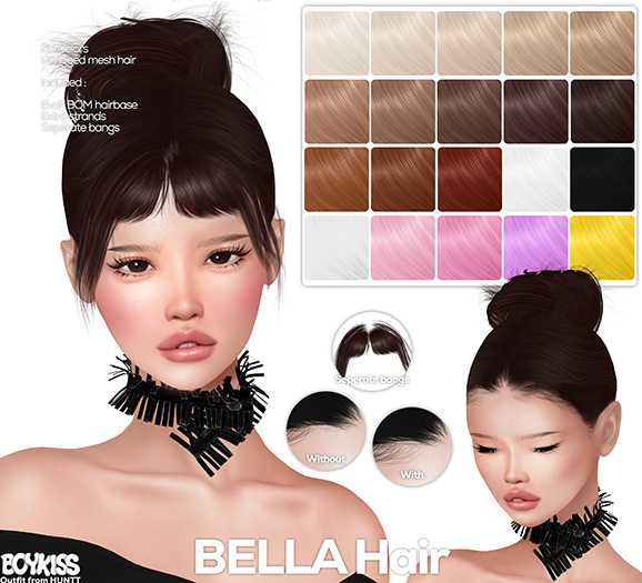 boykiss - bella hairstyle