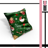 Christmas Green Pillow