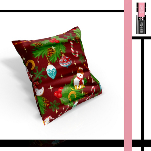 Christmas Red Pillow