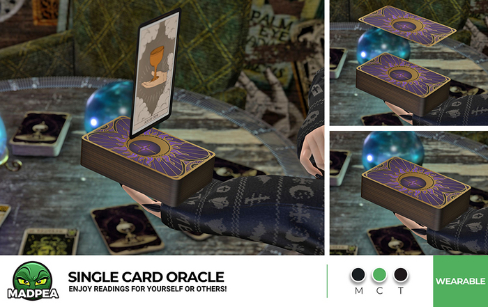 MadPea Single Card Oracle