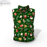 Christmas Green Padded Vest Legacy