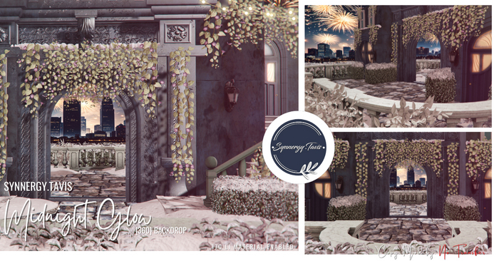 SYNNERGY.TAVIS//Midnight Glow {360} Backdrop 