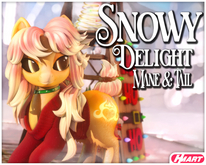 [HMART] Snowy Delight Mane & Tail