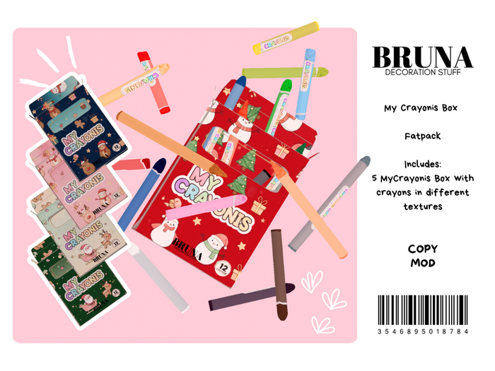 BRUNA - My Crayonis Box - Holiday Pack 