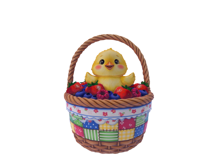 HB: Spring Chick Berry Basket FuLL PERM