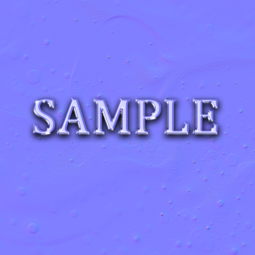 [ Silky Candle Scatter seamless 01 ] Normal Map