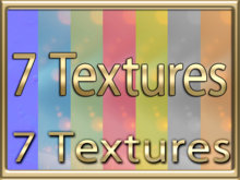 [ Silky Candle Scatter seamless 01 ] 7 Textures