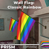 (Peacock) Rainbow Pride Flag