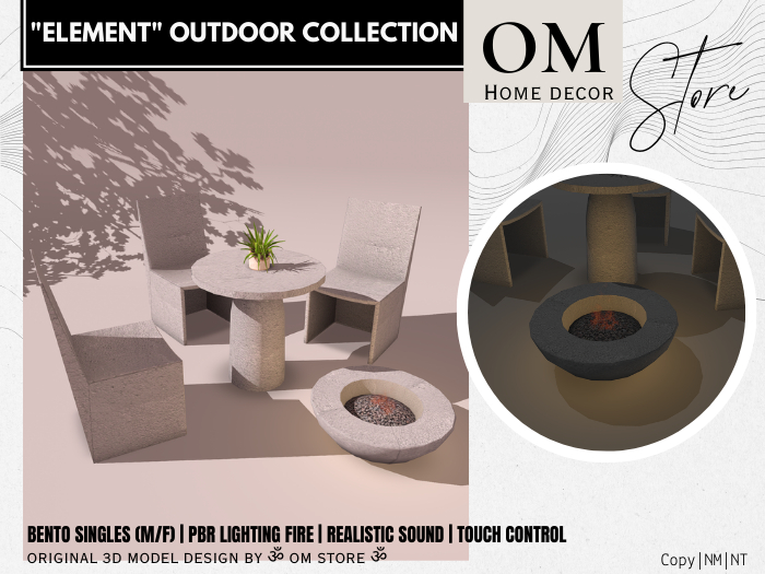 |OM| "Element" Outdoor Collection