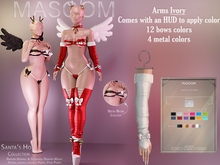 [[ Masoom ]] Santas Ho Arms - Ivory