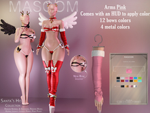 [[ Masoom ]] Santas Ho Arms - Pink