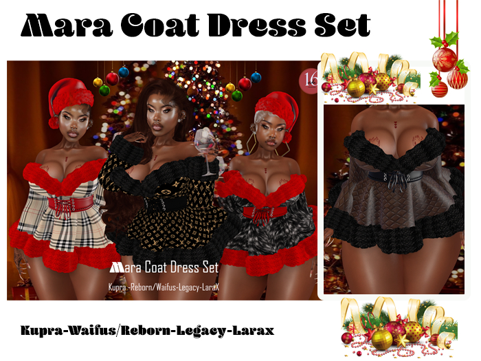 16.Mara  Coat Dress Set-Coco