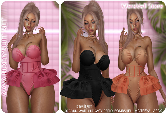 WN-STORE AWA Bodysuit Set