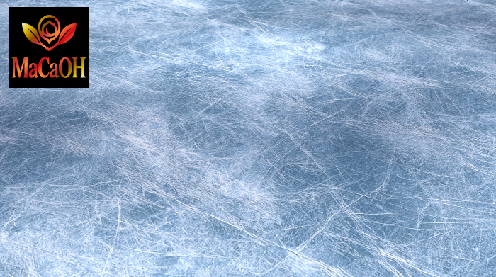 PBR Texture with 3D effect, Seamless, IceRink_01
