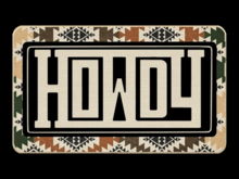 *6KW* FULL PERM Cowboy Boho Welcome Mat Texture #1