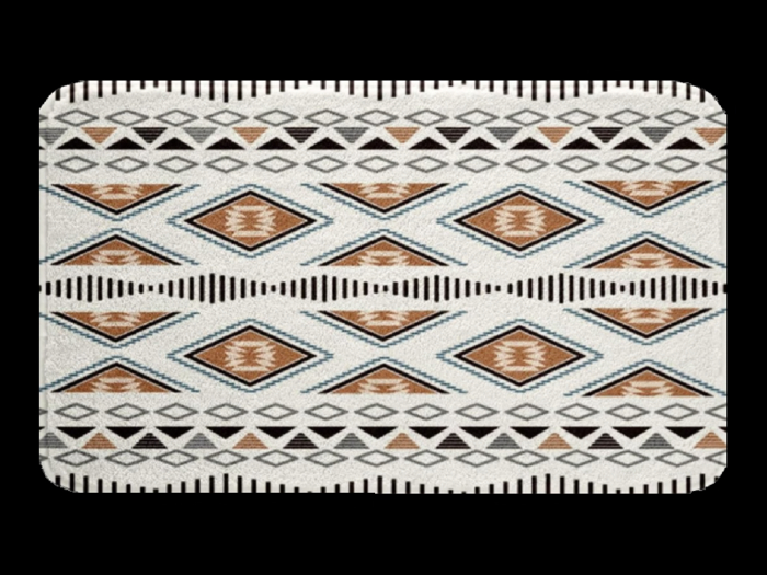 *6KW* FULL PERM Cowboy Boho Welcome Mat Texture #2