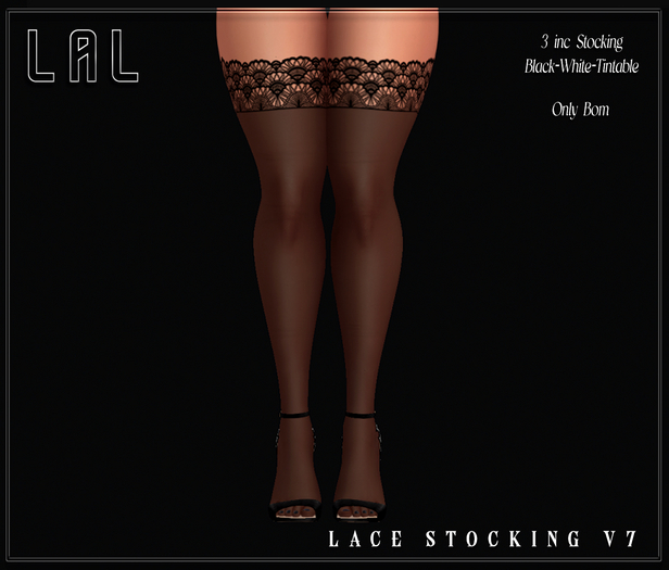 LAL-Lace Stocking  V7 ONLY BOM-TINTABLE