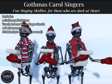 LOVE SUPERSTORE - GOTHMAS CAROL SINGERS - WITH SONGS & ANIMATED MOUTHS
