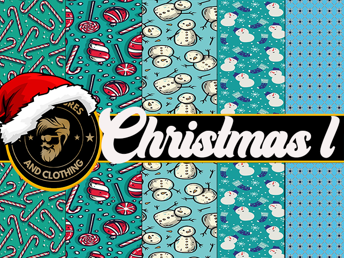 MM #85 TEXTURE CHRISTMAS I