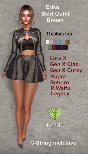 Res_Erika casual Outfit Brown