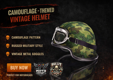 MotoDesign - Motorcycle Helmet - Camo