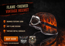 MotoDesign - Motorcycle Helmet - Flame