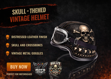 MotoDesign - Motorcycle Helmet - Skull