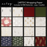[ARTSY] Wrapping Paper (add to unpack)