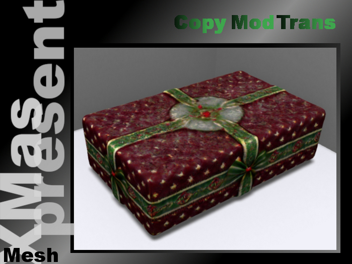Christmas present mesh, fullperm