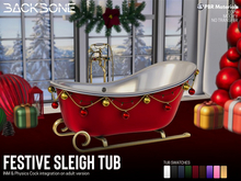 BackBone Festive Sleigh Tub - PG