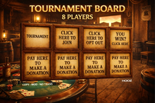 Tournament Board 8 Players