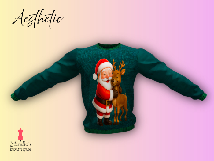 Santa sweater for Aesthetic