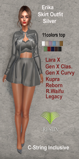 Res_Erika casual Outfit Silver