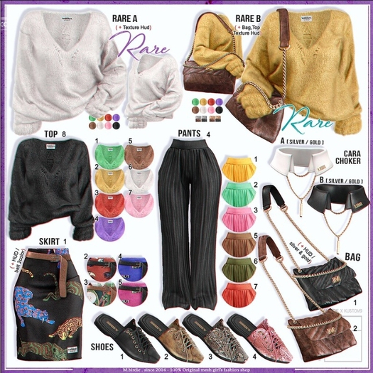 `M.BIRDIE / Rinda look.rareA RARE