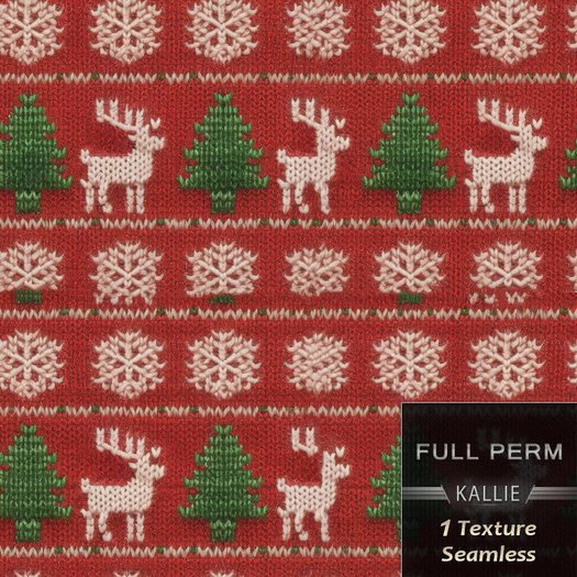 KJ Festive Xmas Texture Seamless