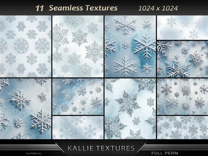KJ Frotest Ice Glass Textures Seamless