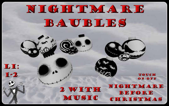 Bone Candy~Nightmare Baubles