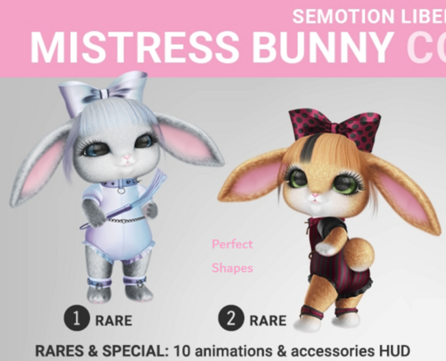 SEmotion Libellune Mistress Bunny Companion RARE 01