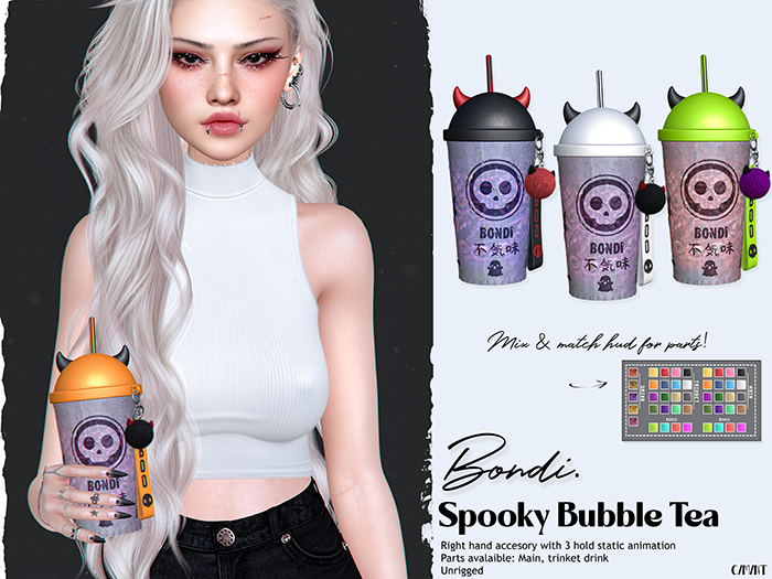BONDI . Spooky Bubble Tea . Fatpack