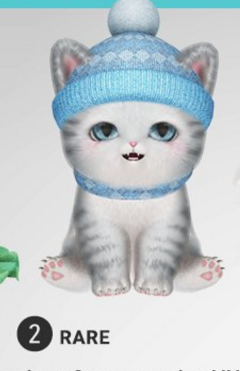 SEmotion Libellune Snowy Kitty Companion RARE 02