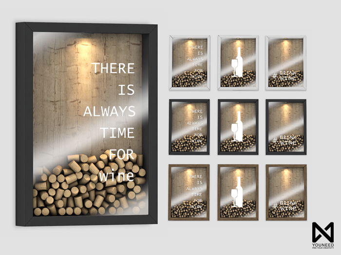Youneed - Wine frame